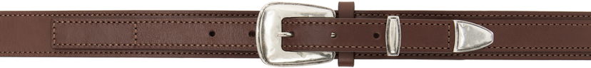 Bælter LEMAIRE LEMAIRE Minimal Western Belt Brun | AC1181 LL145