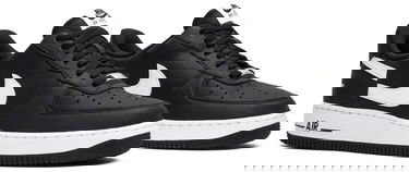 Sneakers og sko Nike Supreme x Comme des Garçons SHIRT x Air Force 1 Low Sort | AR7623-001, 4