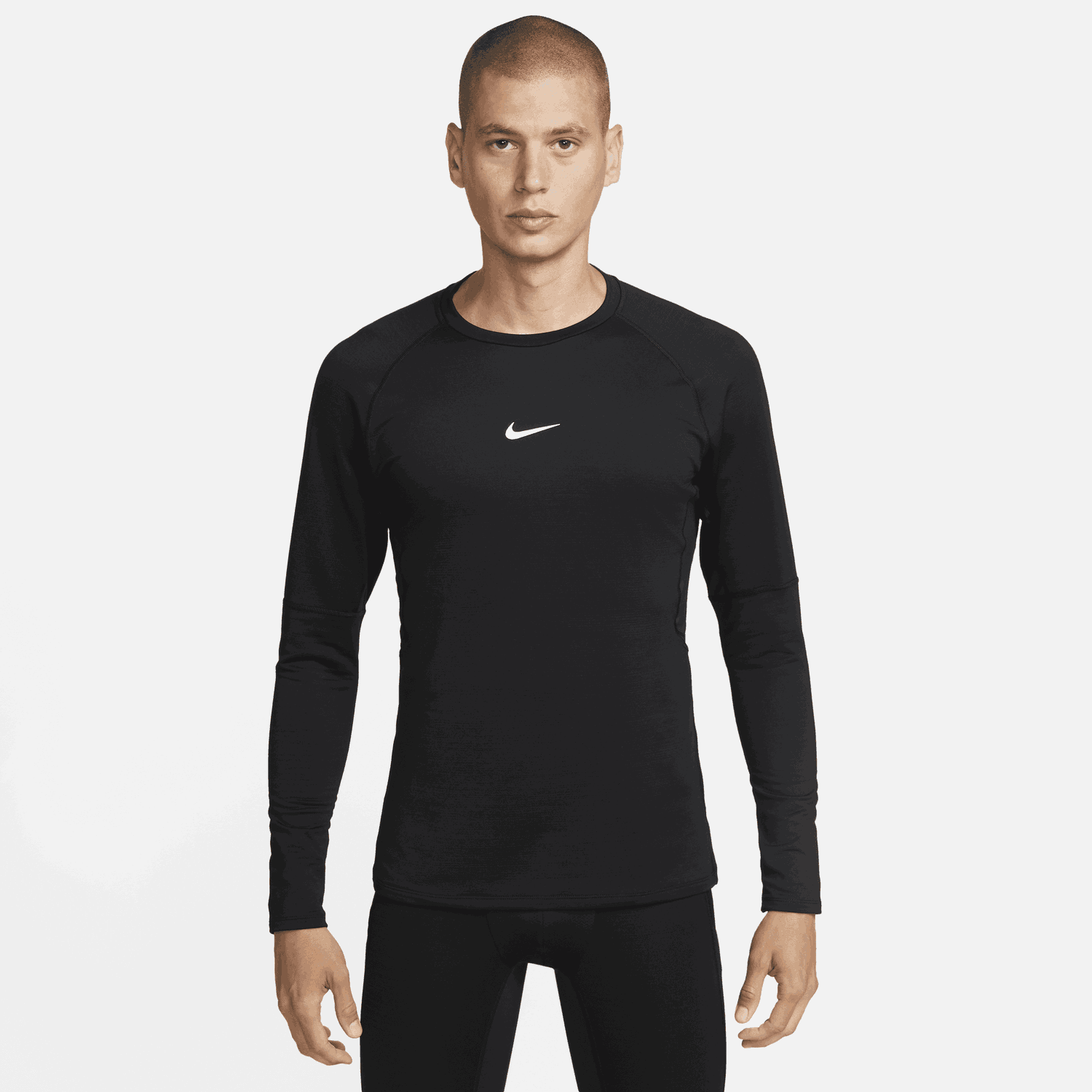 T-shirt Nike Pro Warm Sort | FB7982-010, 0