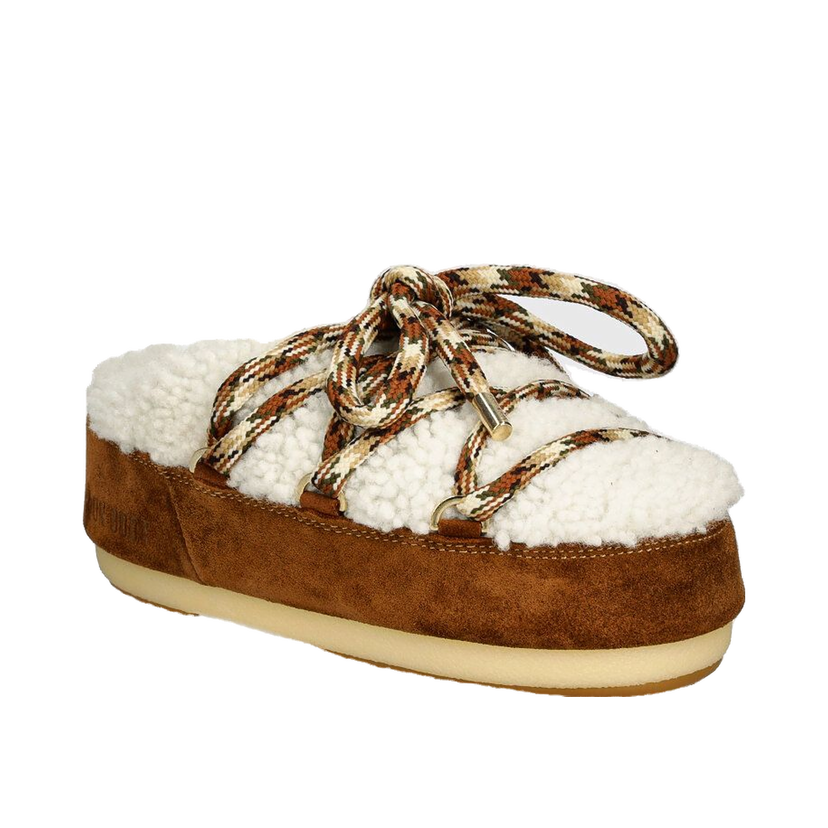 Sneakers og sko Moon Boot MB MULE SHEARLING Slippers Brun | 80D1460240.MA03