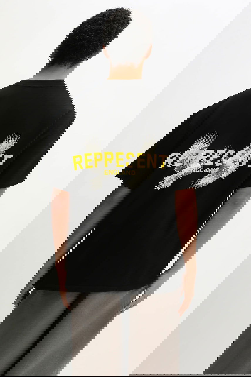 T-shirt Represent Clo T-Shirt Legacy Falcon Sort | MLM100735, 0