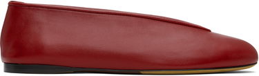 Kjole Moschino Moschino Duck Nappa Ballerina Flats Rød | MA11010C1M MA0 500, 0