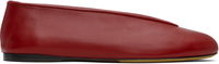 Moschino Duck Nappa Ballerina Flats