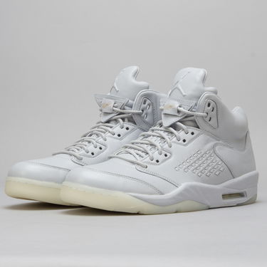 Sneakers og sko Jordan Air Jordan 5 Retro Premium ''Pure Platinum'' Grå | 881432-003, 1