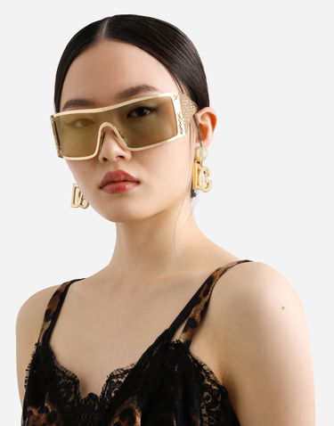 Solbriller Dolce & Gabbana Dolce & Gabbana Statement Sunglasses Gul | VG2317VM27I9V000, 1