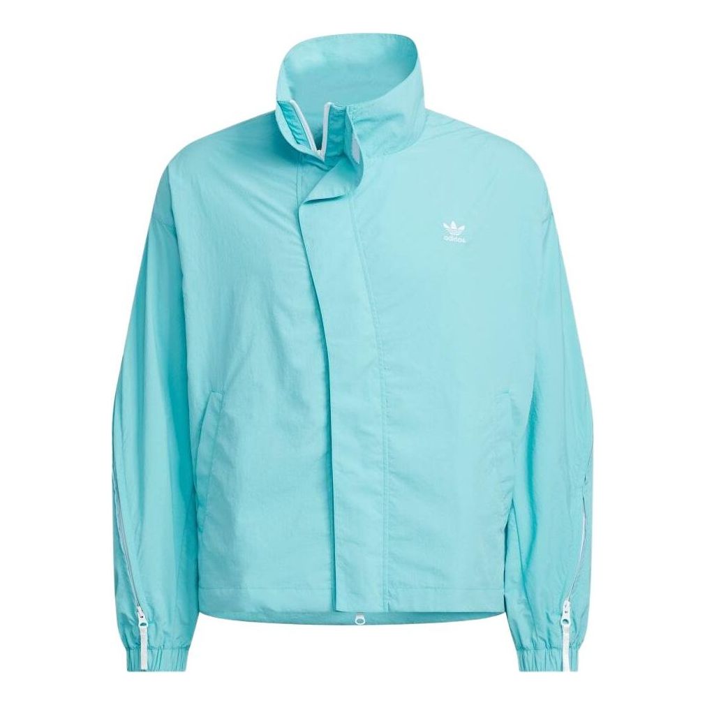Vindjakke adidas Originals Originals x Ordinary People Light Woven Jacket Turkis | IZ4919, 0