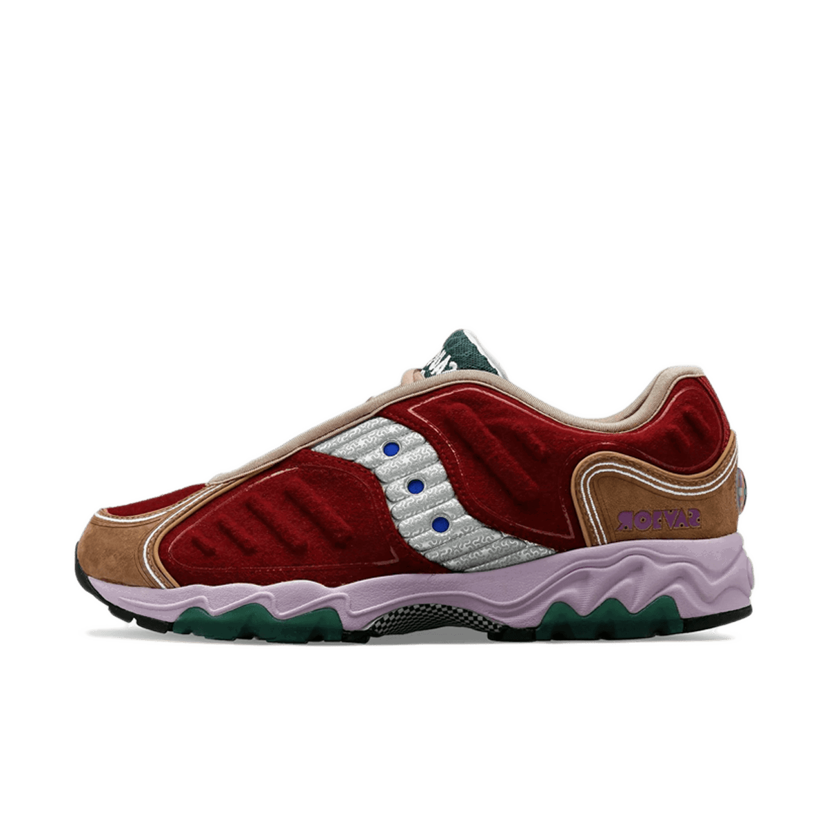 Sneakers og sko Saucony Jae Tips x Matrix "Burgundy" Flerfarvet | S70922-1, 0