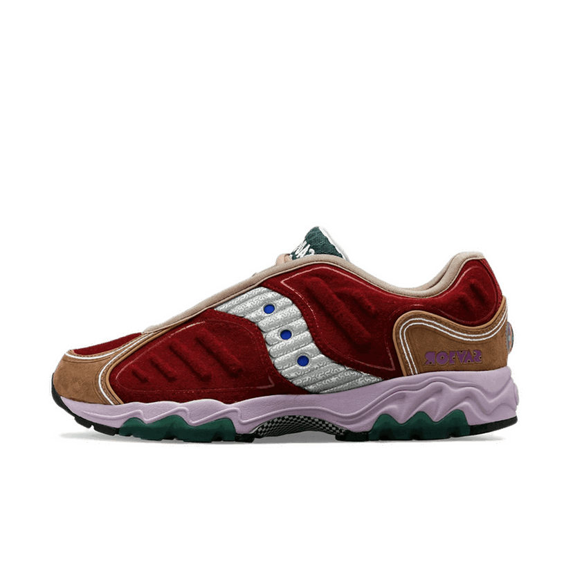 Sneakers og sko Saucony Jae Tips x Matrix "Burgundy" Flerfarvet | S70922-1