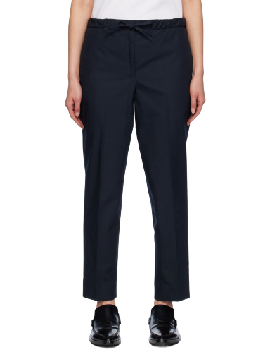 Bukser Jil Sander Cropped Trousers Mørkeblå | J40KA0015_J45039