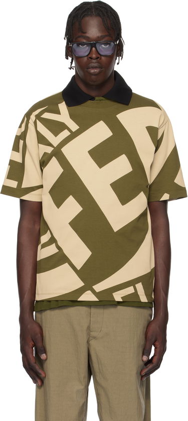 T-shirt FERRAGAMO Ferragamo Graphic Print T-Shirt Grøn | 781245, 0