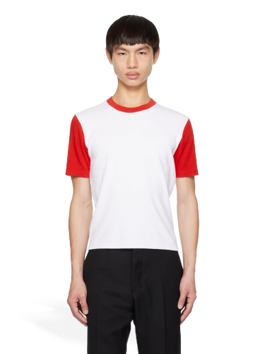 T-shirt AMI T-Shirt Hvid | UTS005.JE0010