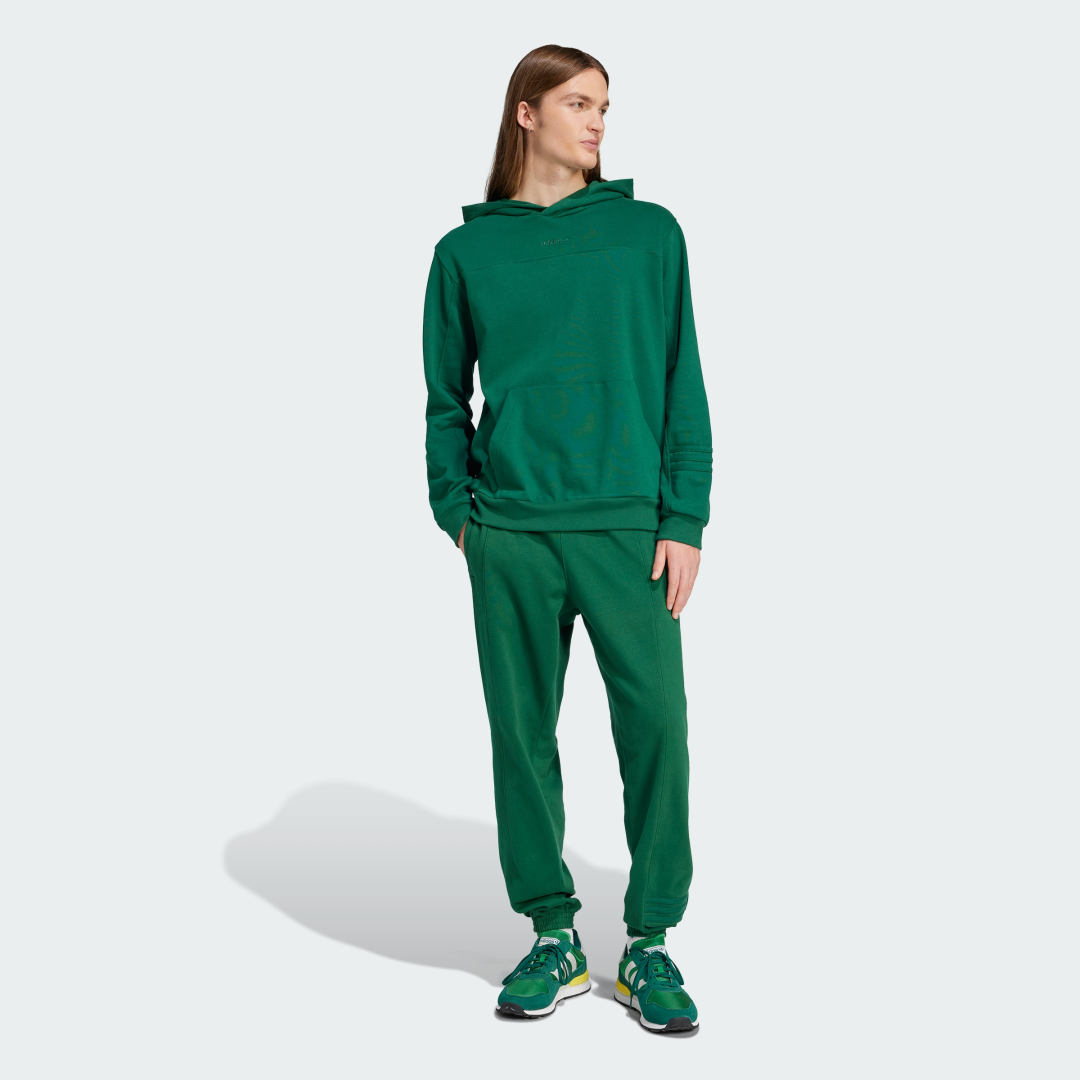 Sweatshirt adidas Performance Green Hoodie Grøn | JC8352, 1