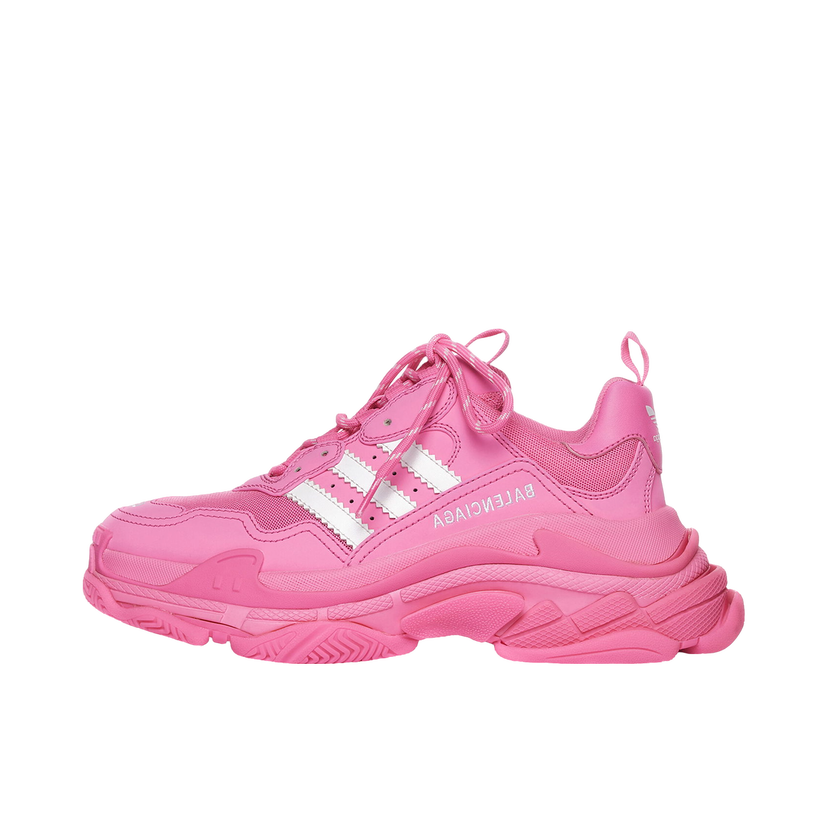 Sneakers og sko Balenciaga adidas x Triple S Neon Pink W Lyserød | 712764W2ZB65590