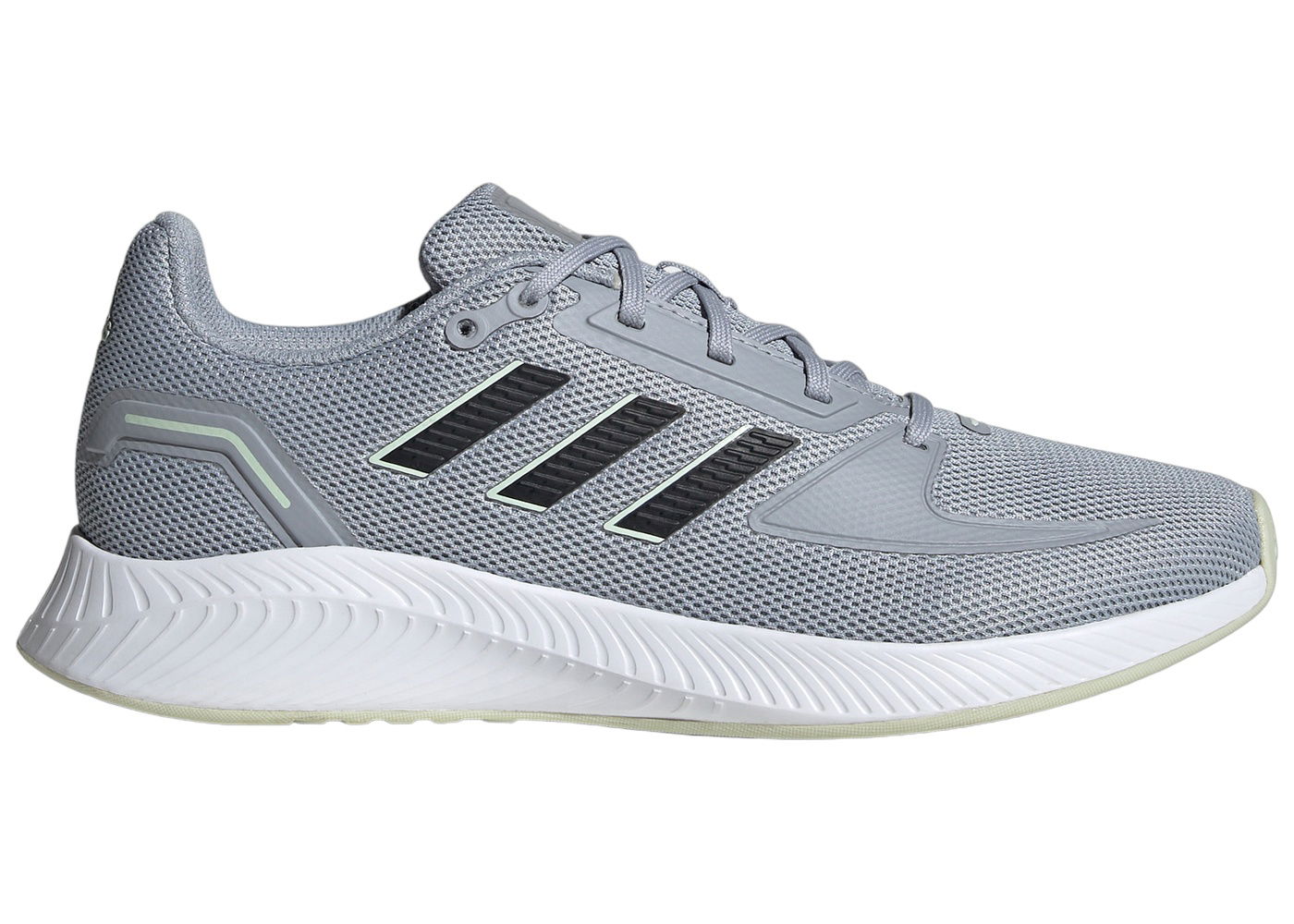 Sneakers og sko adidas Originals adidas Runfalcon 2.0 Halo Silver Core Black Linen Green (Women's) Grå | GV9574, 0