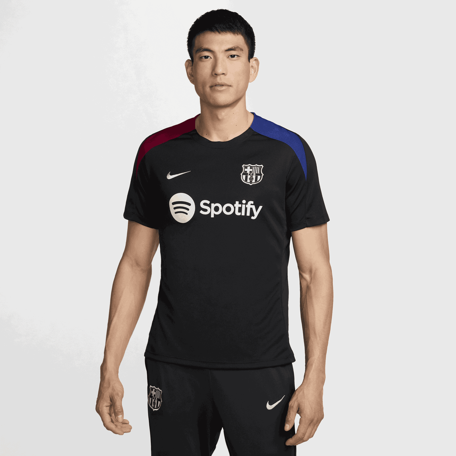 T-shirt Nike Dri-FIT FC Barcelona Strike Sort | FN9816-011, 0