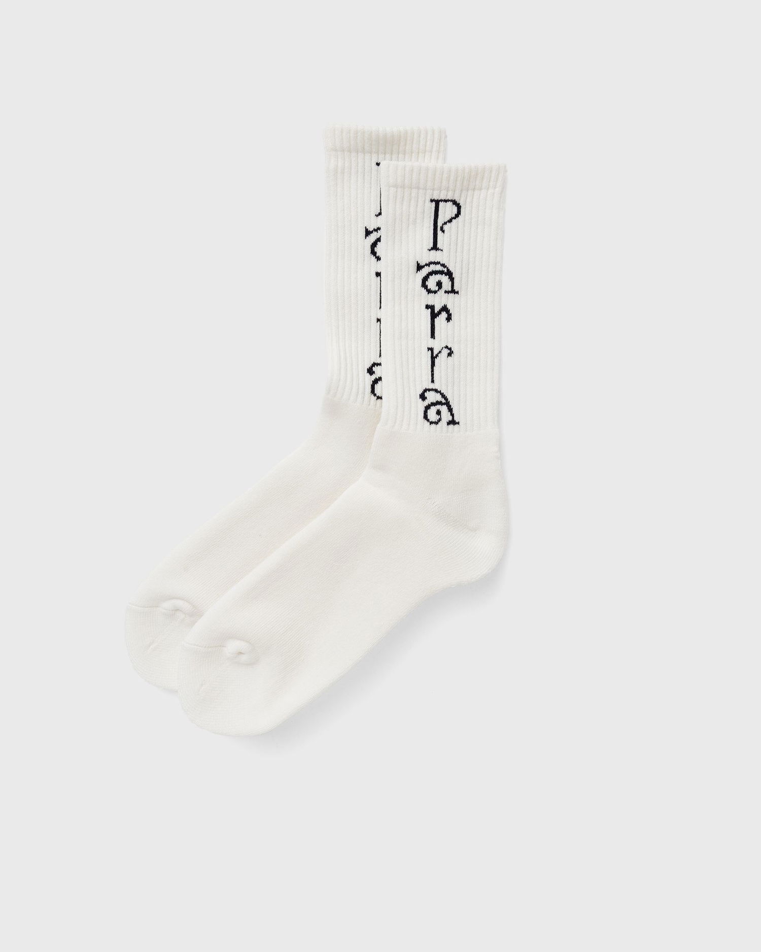 Sokker By Parra WEIRD TRAD LOGO Crew Socks Hvid | 54355, 1