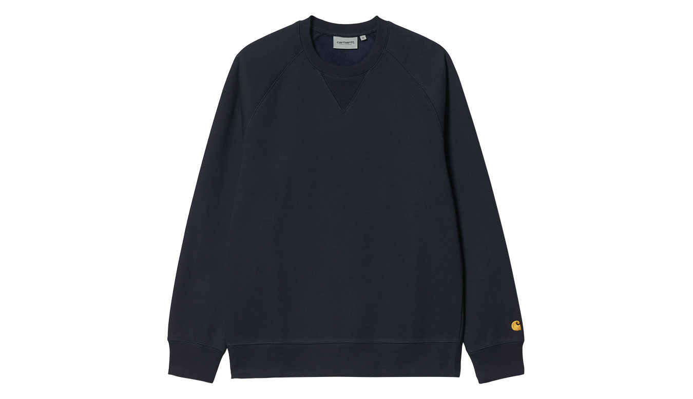 Sweatshirt Carhartt WIP WIP Chase Mørkeblå | I026383_00H_XX, 1