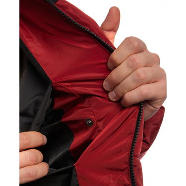 Puffer jakke Karl Kani Karl Kani Retro Essential Puffer Jacket Rød | PD00007603, 4