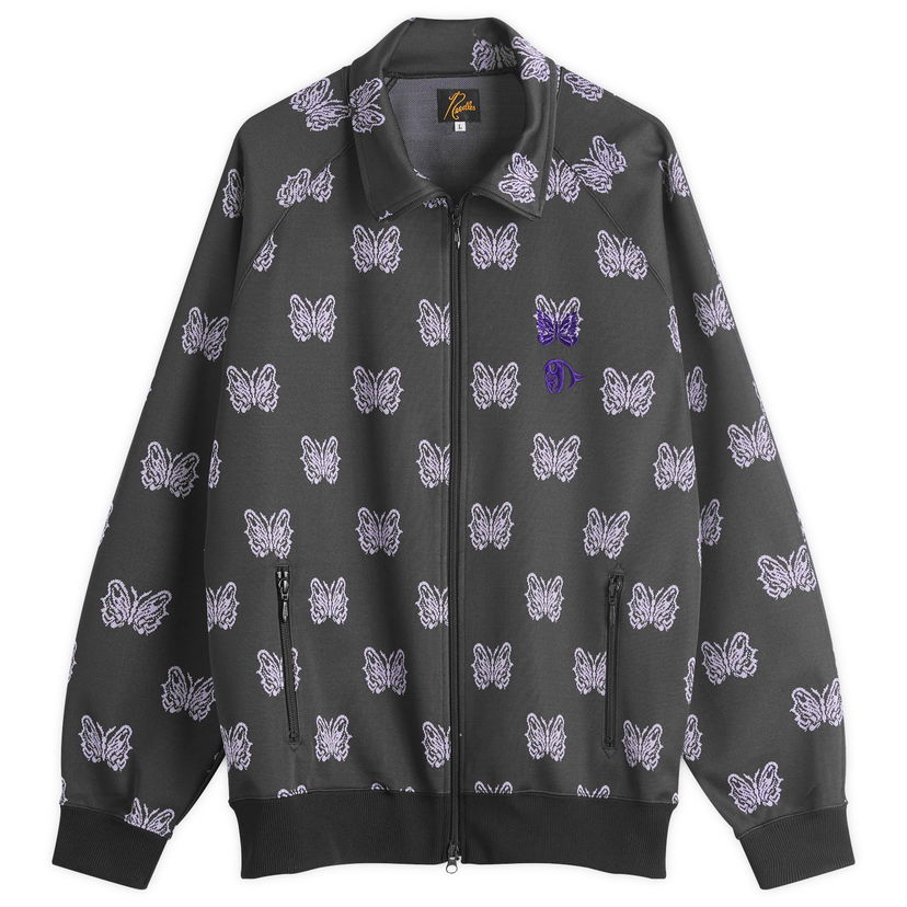 Vindjakke Needles Kae Tanaka Poly Jacquard Track Jacket, Size Large Sort | QV424