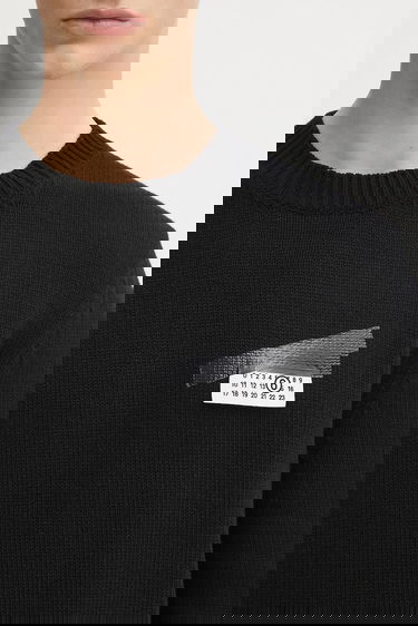 Sweater Maison Margiela MM6 Maison Margiela Wool Sweater Sort | SH2HL0030.M13168.900S, 3