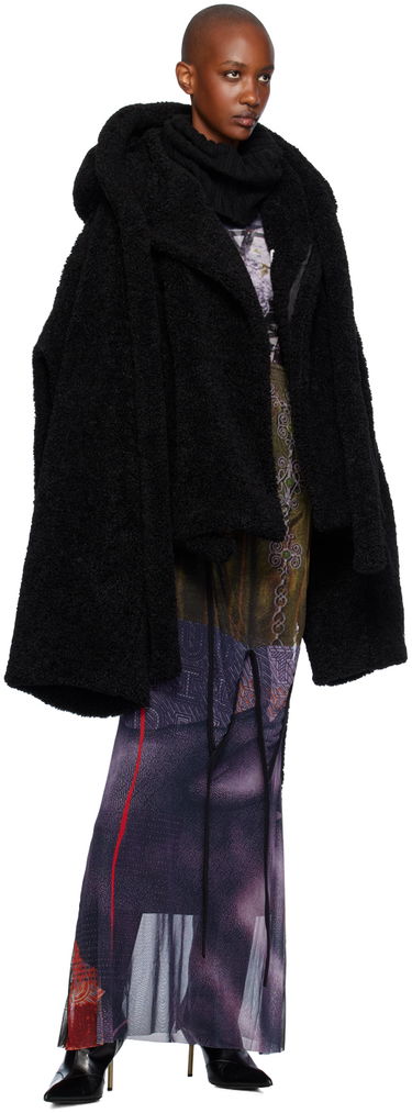 Frakker Ottolinger Ottolinger Wrap Teddy Short Jacket Sort | 1230703921, 3