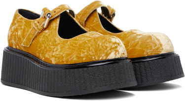Tilbehør Moschino Moschino Olivia Platform Loafers Gul | MA10806I0MML040A, 3