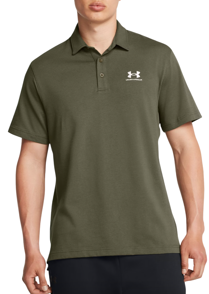 Polo skjorte Under Armour Performance Icon Polo Shirt Grøn | 1386608-390, 0