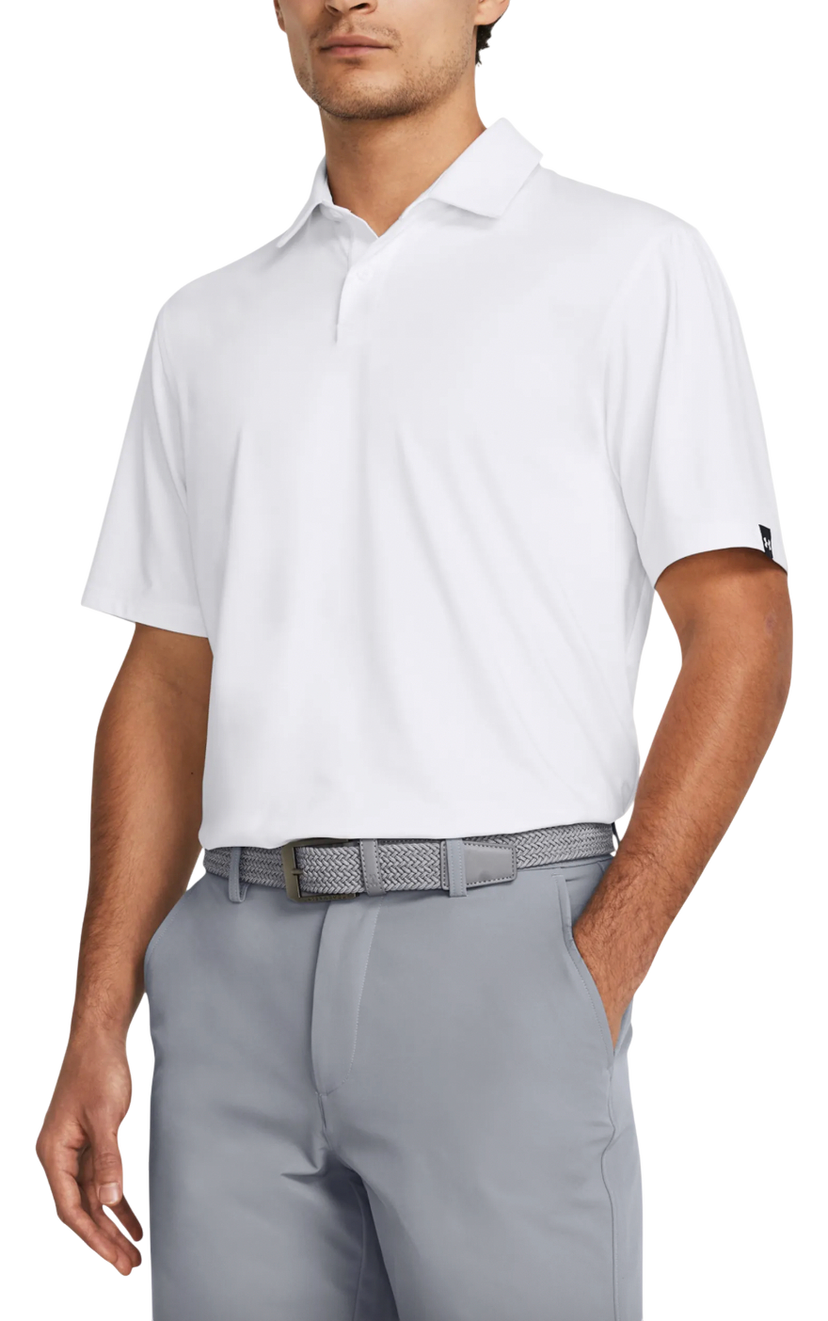 Polo skjorte Under Armour T2G Performance Polo Hvid | 1383255-100