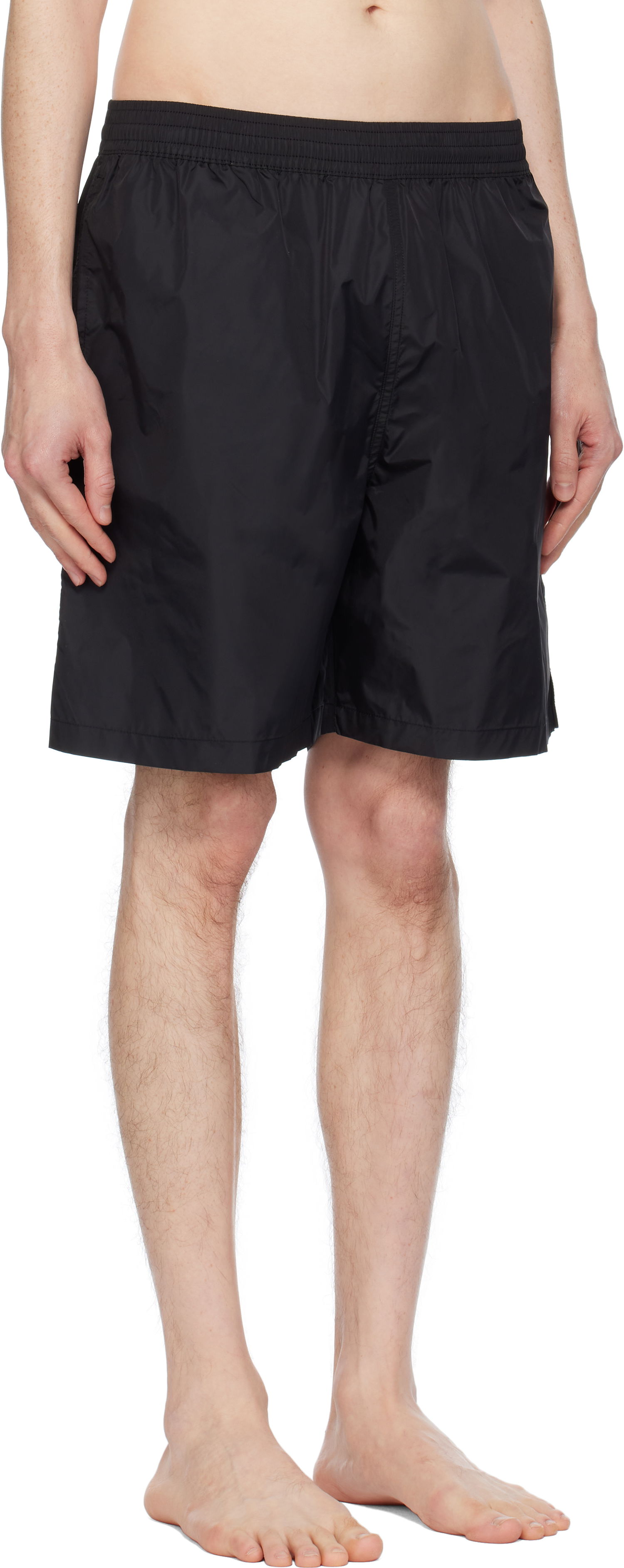 Badetøj Off-White Off-White Diag Outline Surfer Swim Shorts Sort | OMFD013C99FAB0011001, 1