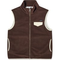 Vest Sporty & Rich Zipped Polar Fleece Vest Brun | JAAW2336CH-BRO, 1