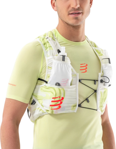 Rygsæk Compressport Ultrun Evo 10 Hydration Vest Hvid | xbpu6060-xbpu6060062, 0