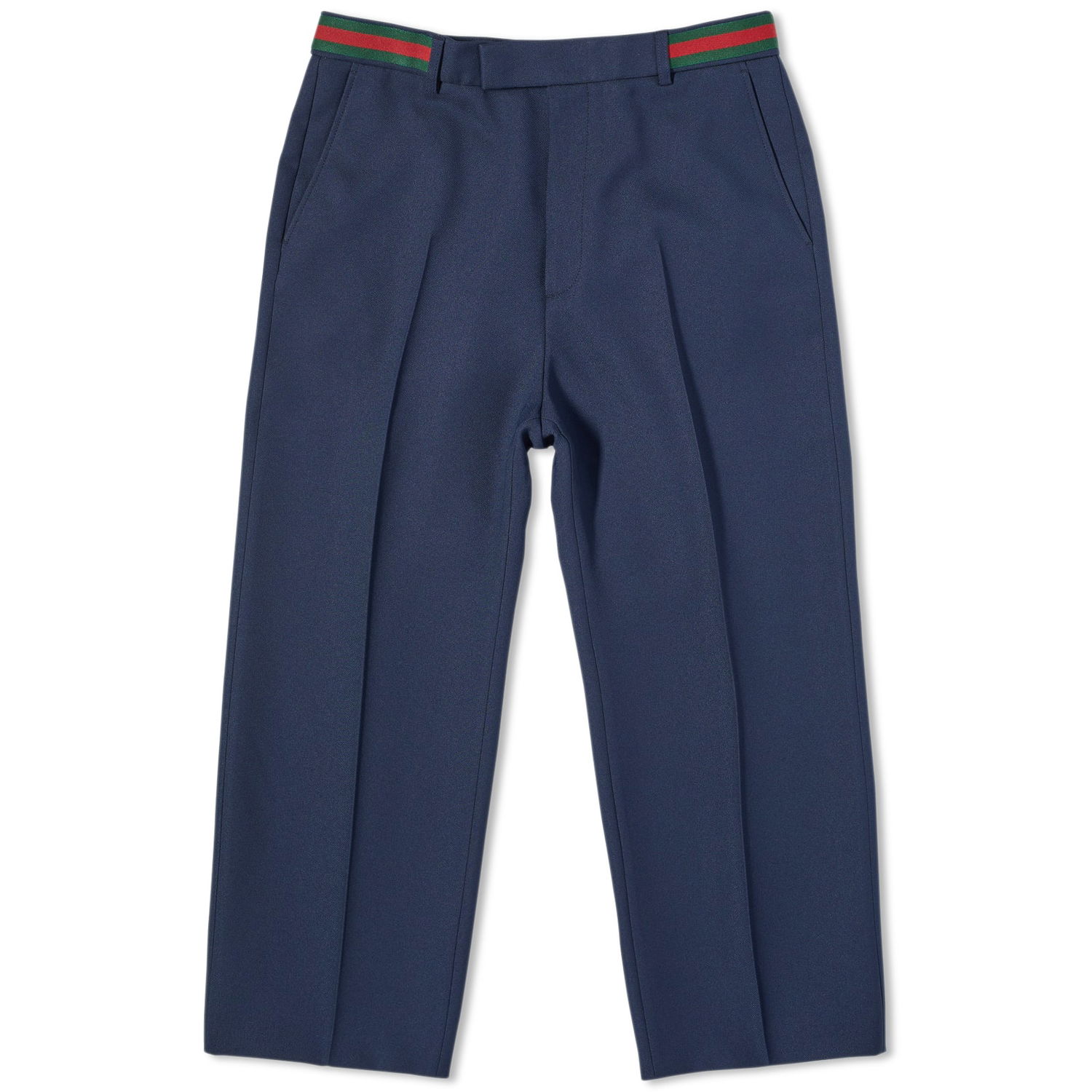 Bukser Gucci Tape Waistband Trouser Dark Navy Mørkeblå | 751788-Z798C-4255, 0