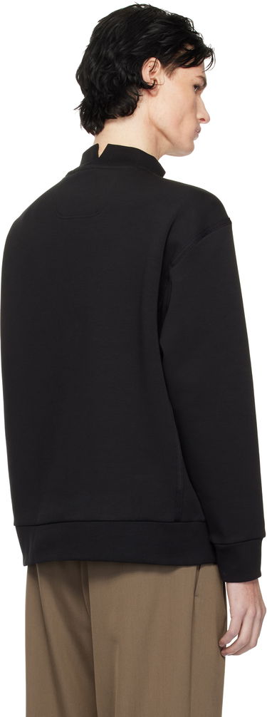 Sweatshirt BOSS Mock Neck Sweatshirt Sort | 50534121, 2