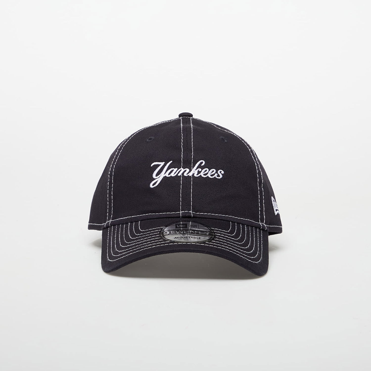Kasket New Era New Era New York Yankees 9TWENTY MLB Contrast Stitch Adjustable Cap Mørkeblå | 60691246, 0