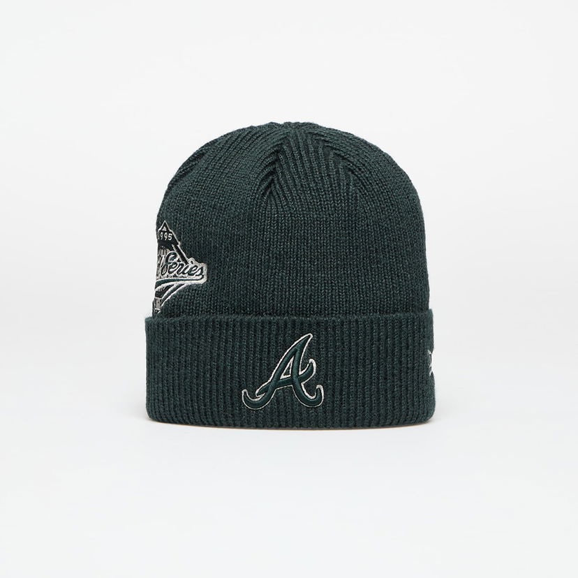 Beanie New Era Atlanta Braves Knit Beanie Green Grøn | 60580730