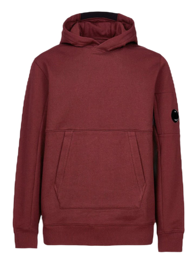 Sweatshirt C.P. Company Diagnol Raised Fleece Hoodie Bourgogne | 13CMSS023A005086W589