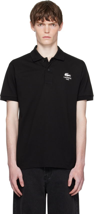 Polo skjorte Lacoste Classic Fit Signature L.12.12 Polo Sort | PH2723_031, 0