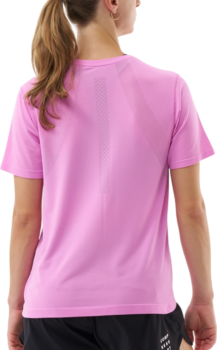 T-shirt Compressport Compressport Performance Short Sleeve T-Shirt Lyserød | atsw4933105, 1