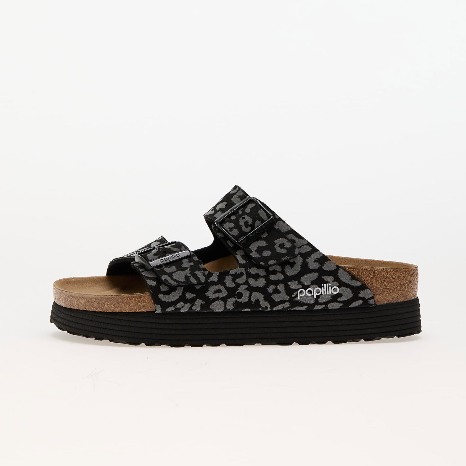 Sneakers og sko Birkenstock Papillio x Arizona Grooved Leopard Black Sort | 1025268, 0