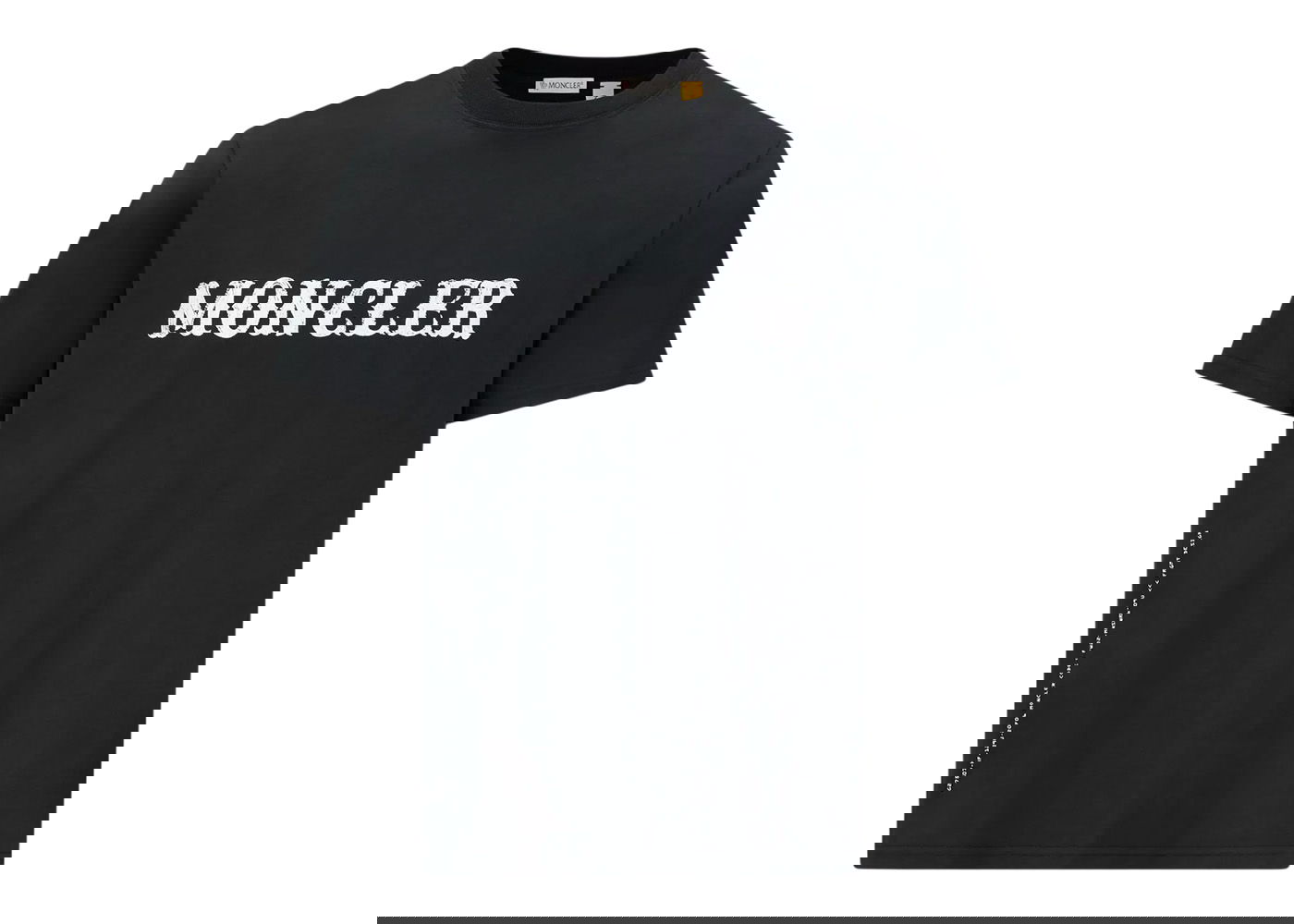 T-shirt Moncler Hiroshi Fujiwara x Fragment Logo T-Shirt Sort | H209U8C00001M2350999, 0