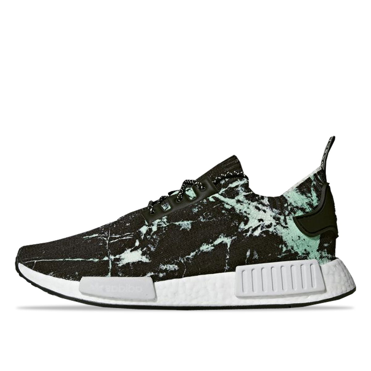 Sneakers og sko adidas Originals NMD R1 Marble Aero Green Sort | BB7996, 1