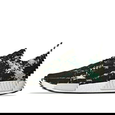 Sneakers og sko adidas Originals NMD R1 Marble Aero Green Sort | BB7996, 1