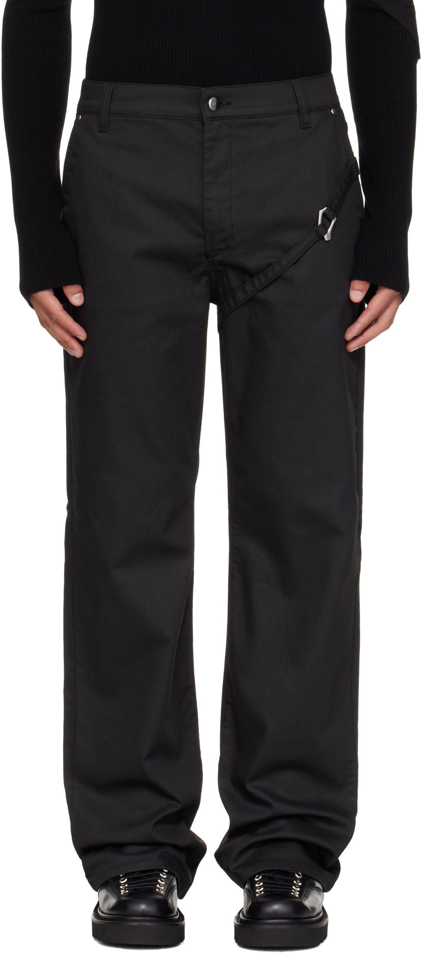 Bukser HELIOT EMIL Heliot Emil Transmittance Tactical Trousers Sort | AW25_M_10_209_BLK01