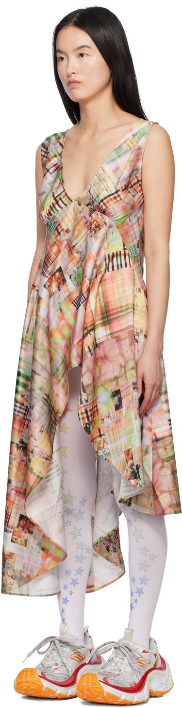Kjole Collina Strada Collina Strada Tulip Midi Dress Flerfarvet | XX4031, 3