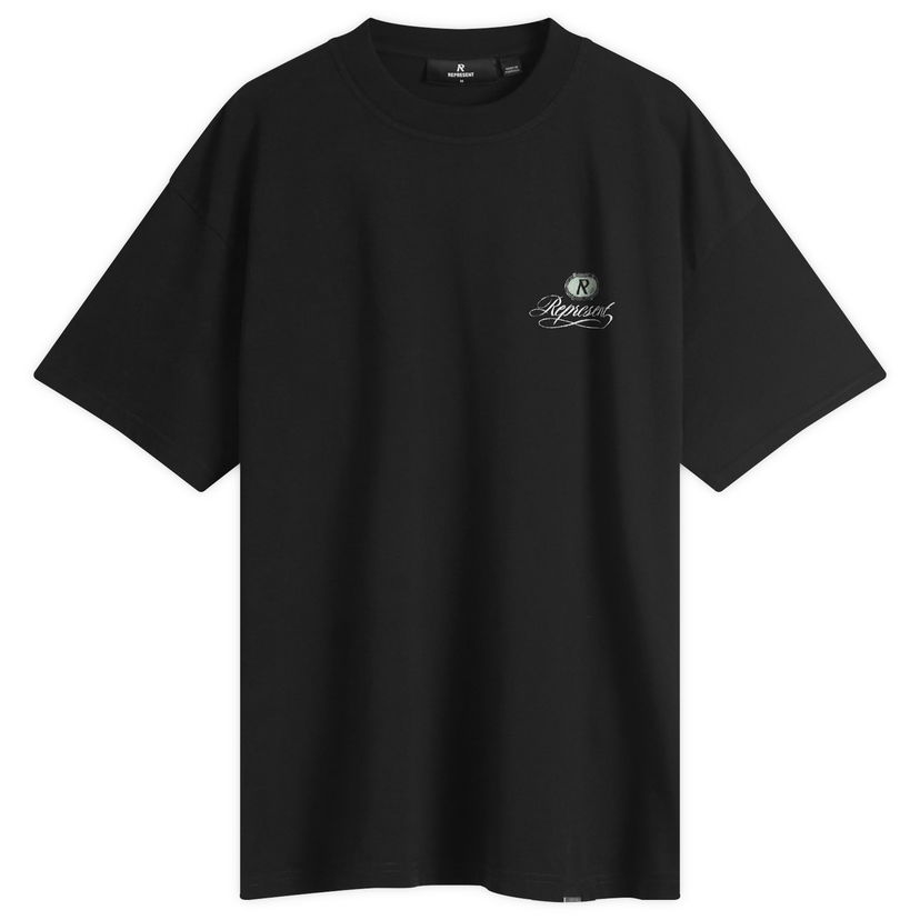 T-shirt Represent Clo Grand Vintage Hand Drawn T-Shirt Sort | MLM100450-01