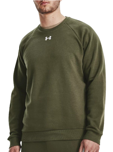 Sweatshirt Under Armour Rival Fleece Grøn | 1379755-390