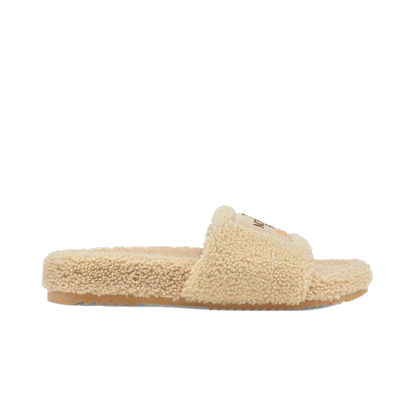 Sneakers og sko Gucci The North Face x Merino Wool Slides Beige Beige | 679907 DEB00 9556