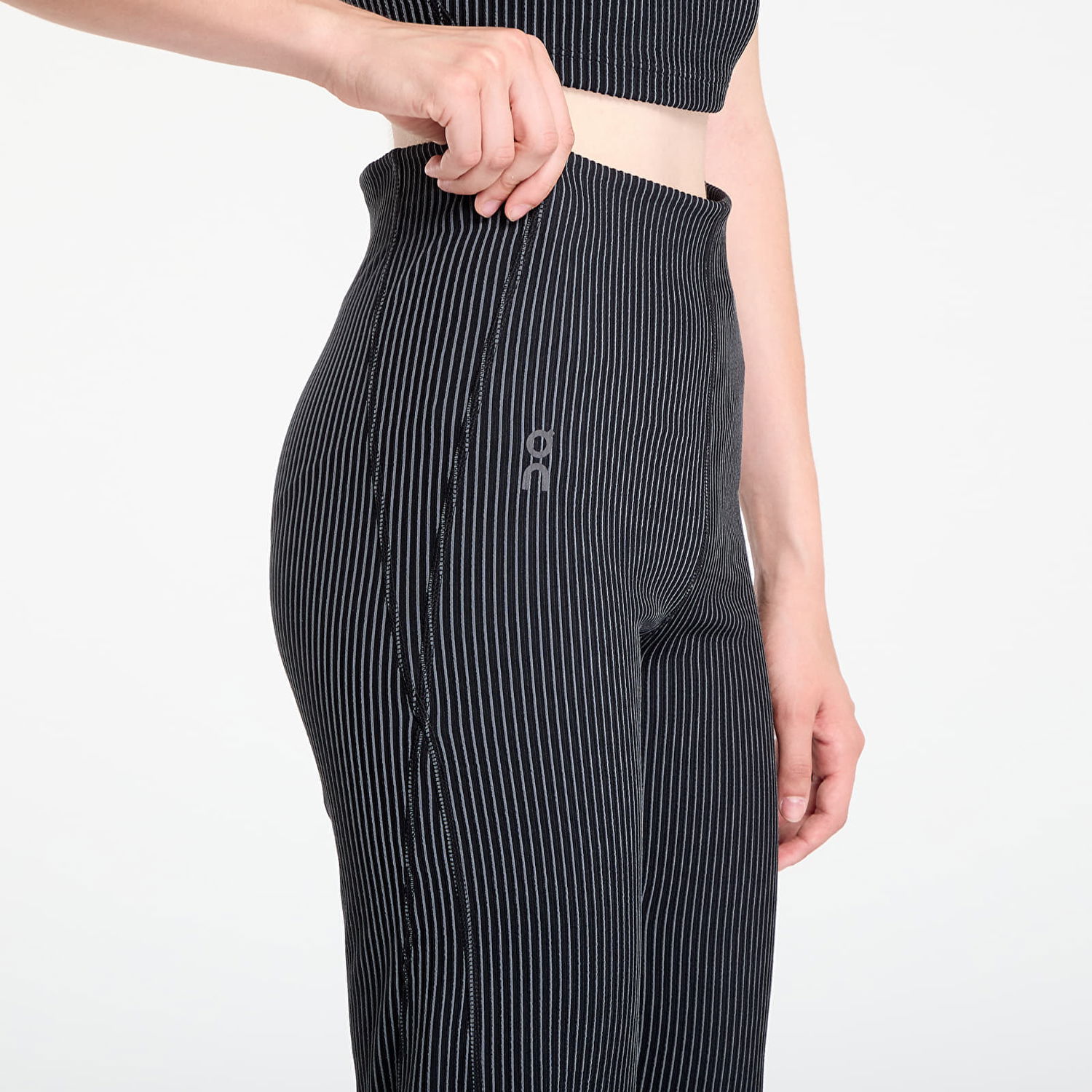 Bukser On Running On All Day Ribbed Pants Sort | 1WF30470080 W, 1
