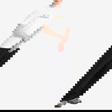 T-shirt Butter Goods Tempo Logo Graphic T-Shirt Hvid | BG252100-WHT, 4