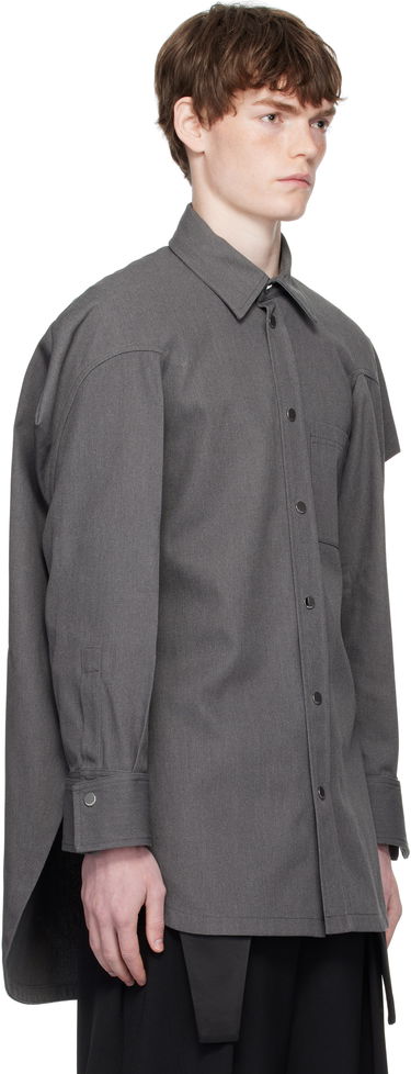 Skjorte Jean Paul Gaultier Jean Paul Gaultier Canvas Shirt Grå | 25/03-U-ST024-W008-04, 1
